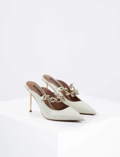 Cheap Aguja With Cadena Tacon Shoes Women Shoes