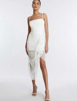 Cheap Asymetric Dress Women Casual