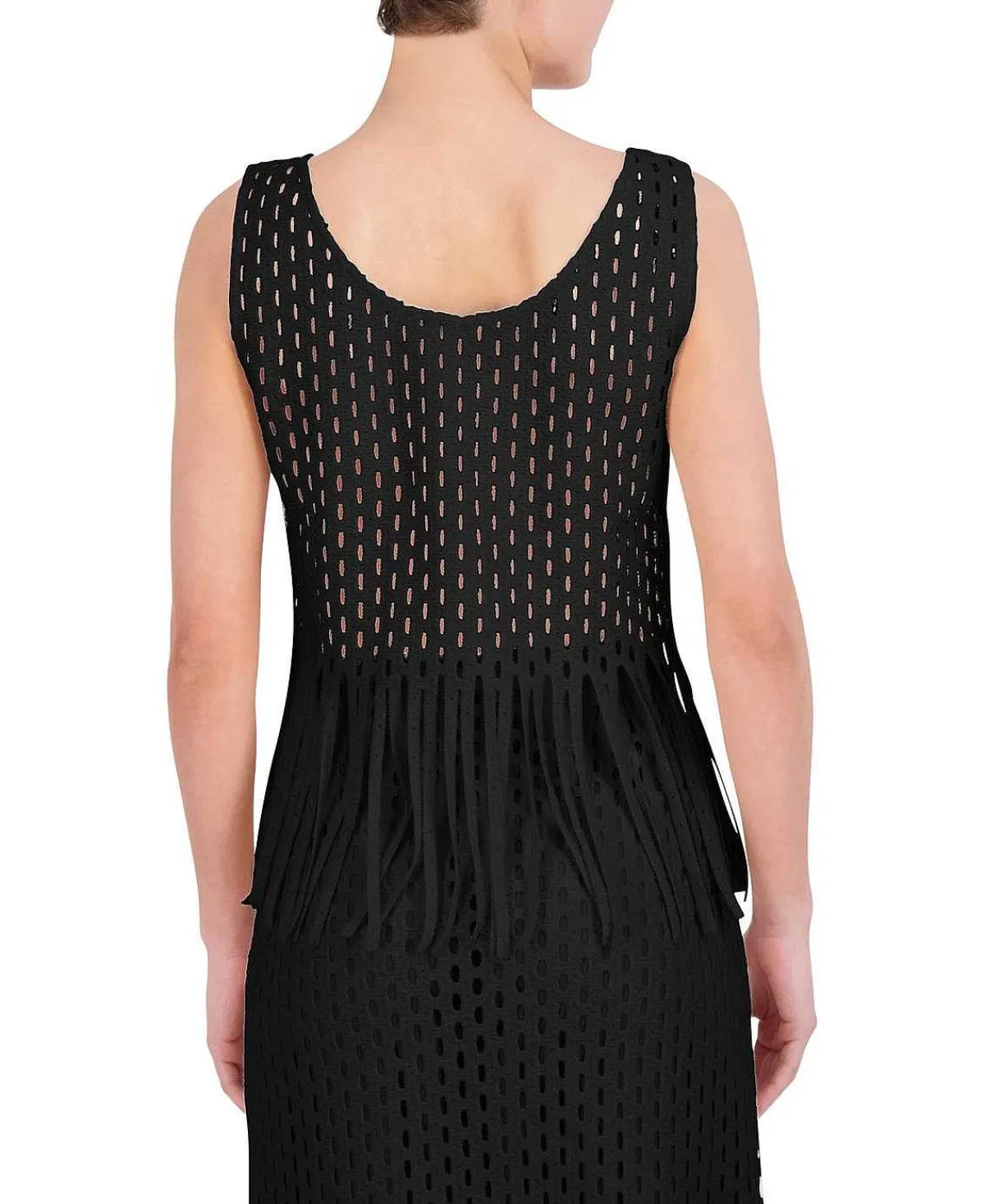 Best Sale Blouse Without Sleeves Crochet With Flecos Women Tops