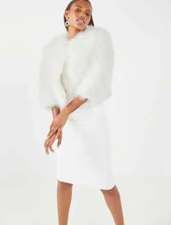 Online Bolero Plumas Jacket Women Outerwear
