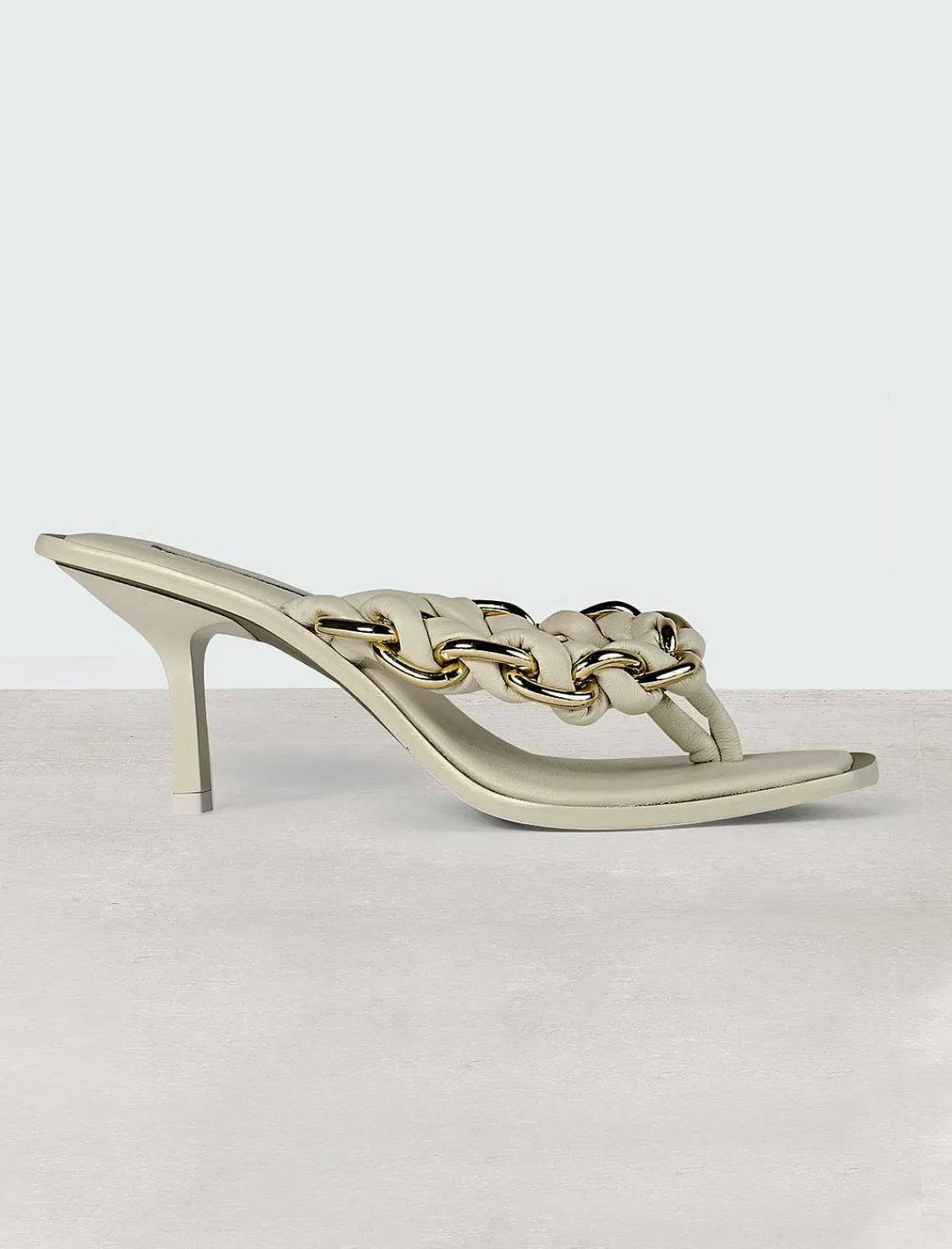 New Cadena Mistia Trenzada Tacon Sandal Women Shoes