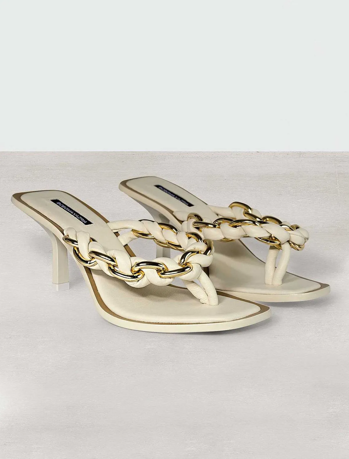 New Cadena Mistia Trenzada Tacon Sandal Women Shoes