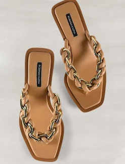 Best Sale Cadena Mistia Trenzada Tacon Sandal Women Shoes