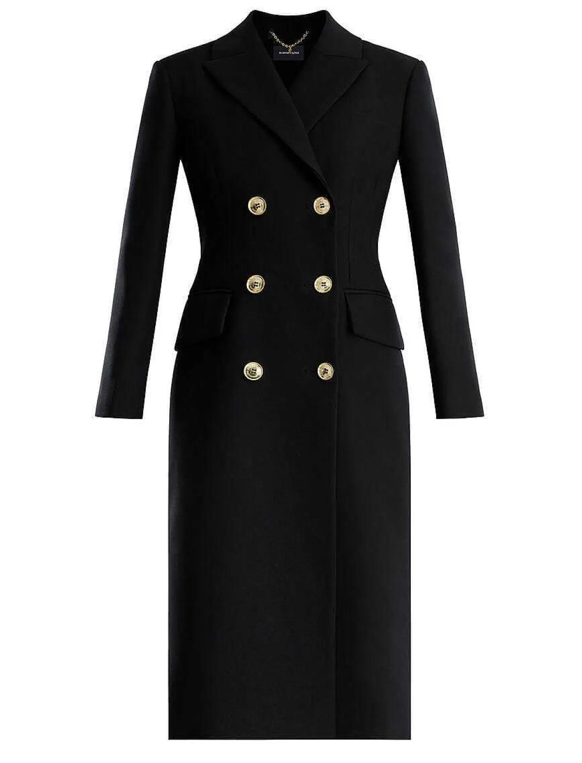 Best Classic Shelter Double Button Fit And Flare Women Outerwear