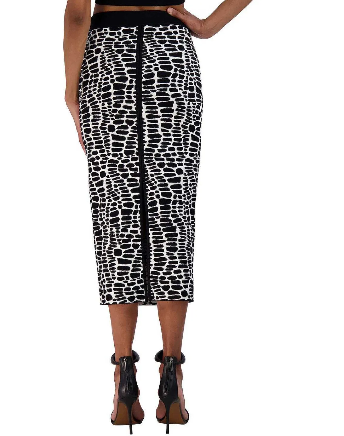 Best Cocodrilo Stitch Midi Falsa Women Skirts
