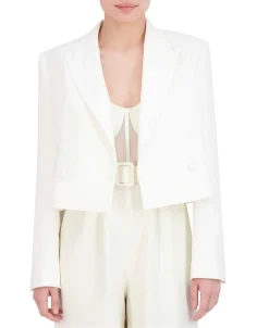 New Crop Blazer With Solapa Women Outerwear