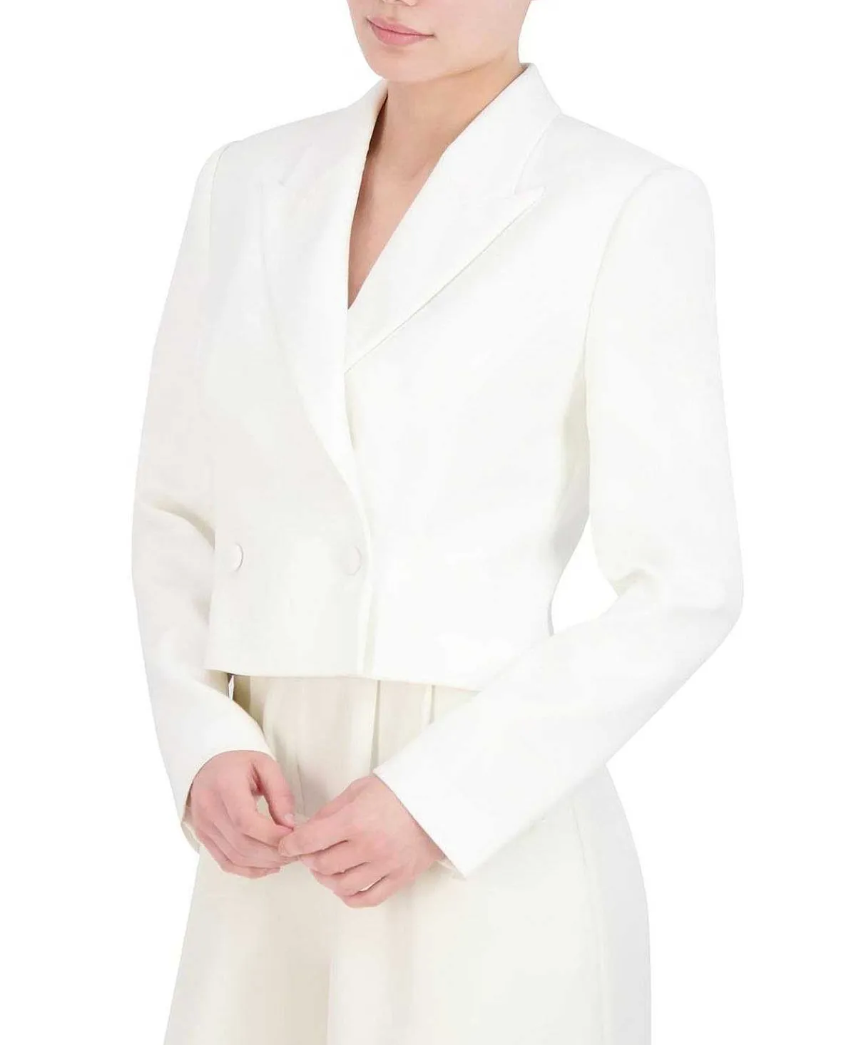New Crop Blazer With Solapa Women Outerwear