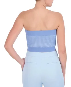 Clearance Crop Top Punto Bandeau Women Tops