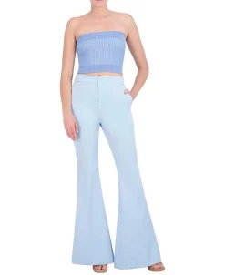 Clearance Crop Top Punto Bandeau Women Tops