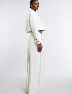 Best Cropped Straight Jacket Women Outerwear