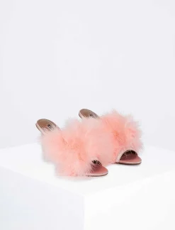 Clearance Dennika Efecto Plumas Heel Shoes Women Shoes