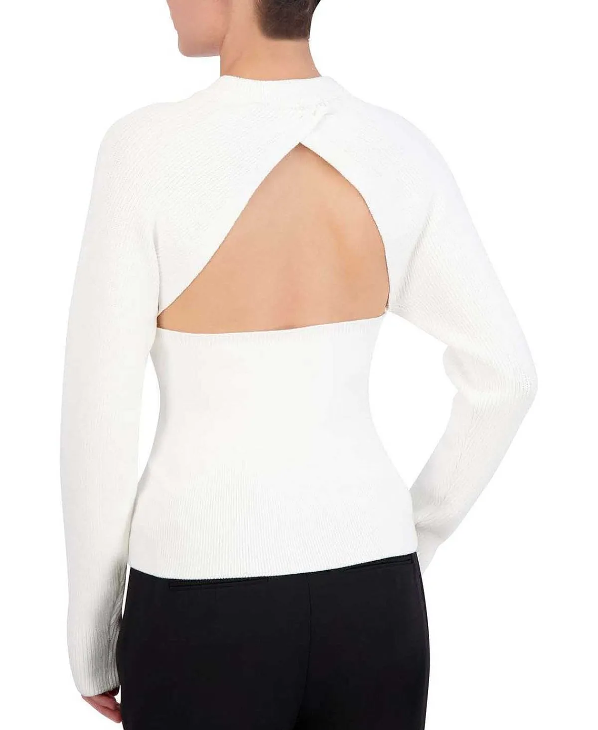 Hot Espalda Descubierta Cotton Sweater Women Sweaters