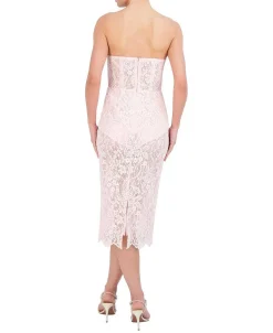 Cheap Floral Cutter Bustier Dress Women Night