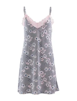 Cheap Floral Tie Tree Truck Women Tops