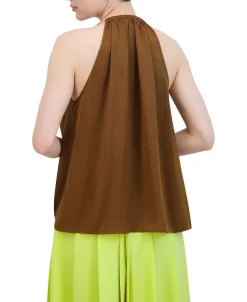 Outlet Halter Blouse Women Tops