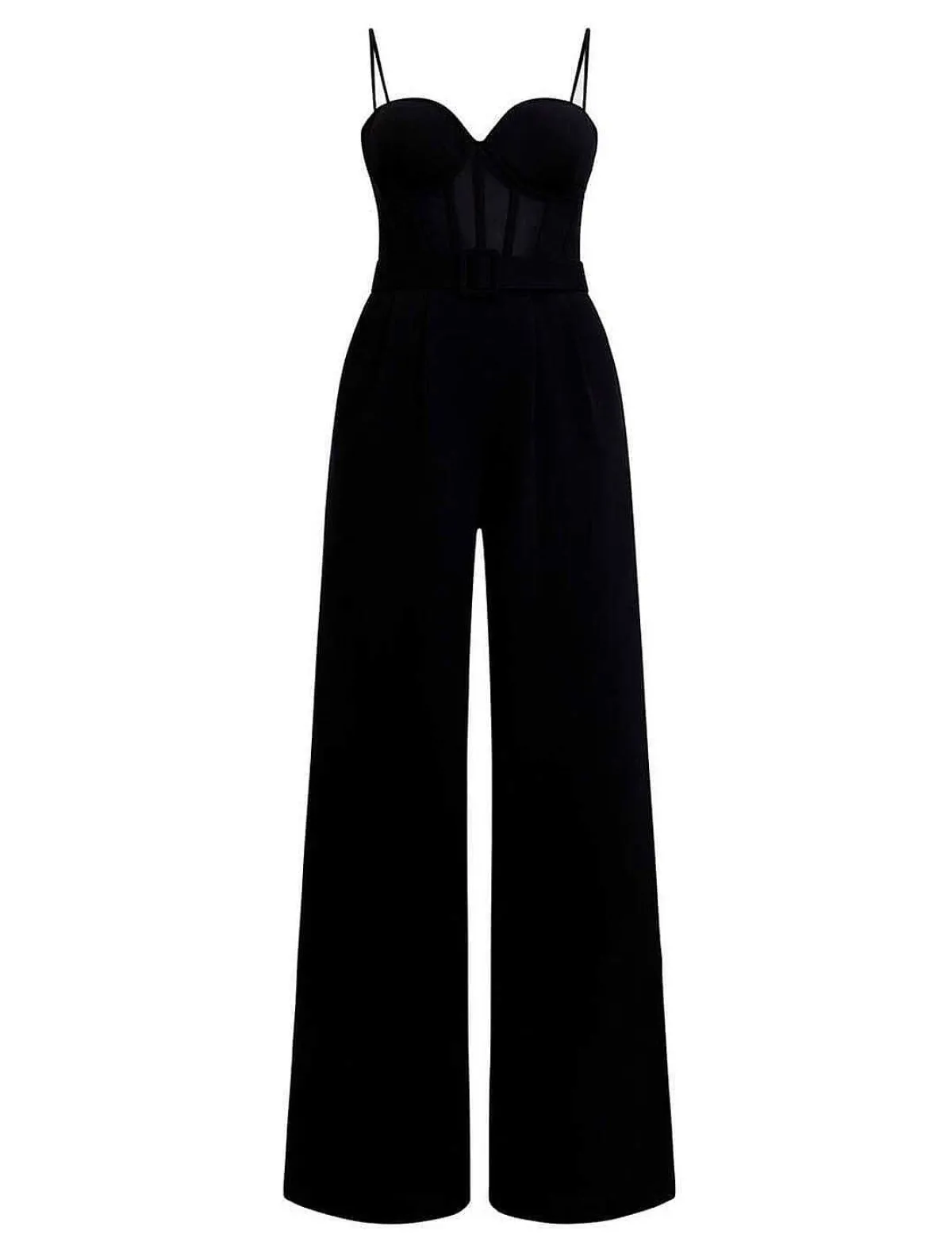 Best Sale Jumpsuit Bustier Pierna Ancha Women Jumpsuits Rompers