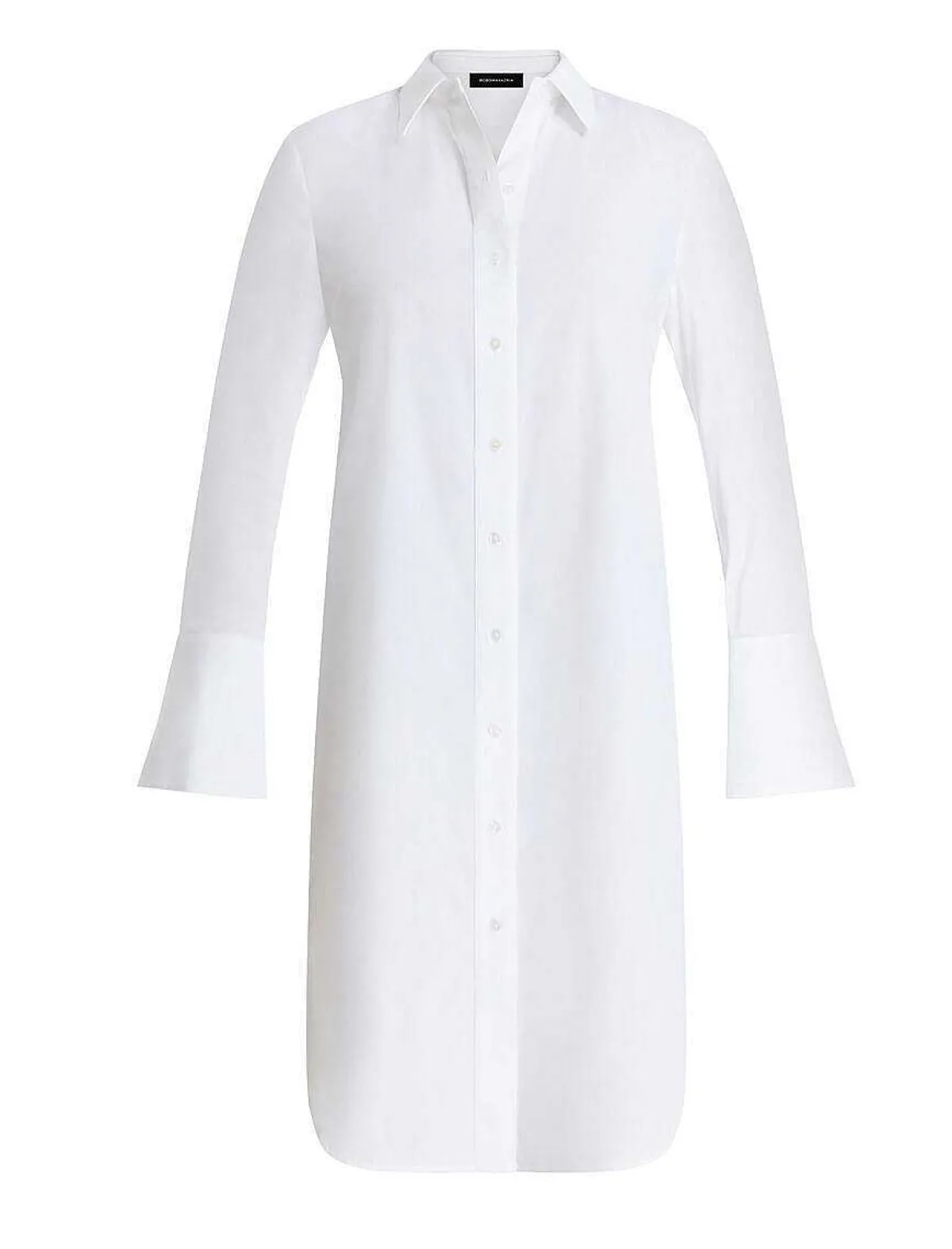 New Large Popelin T-Shirt Dress Women Casual