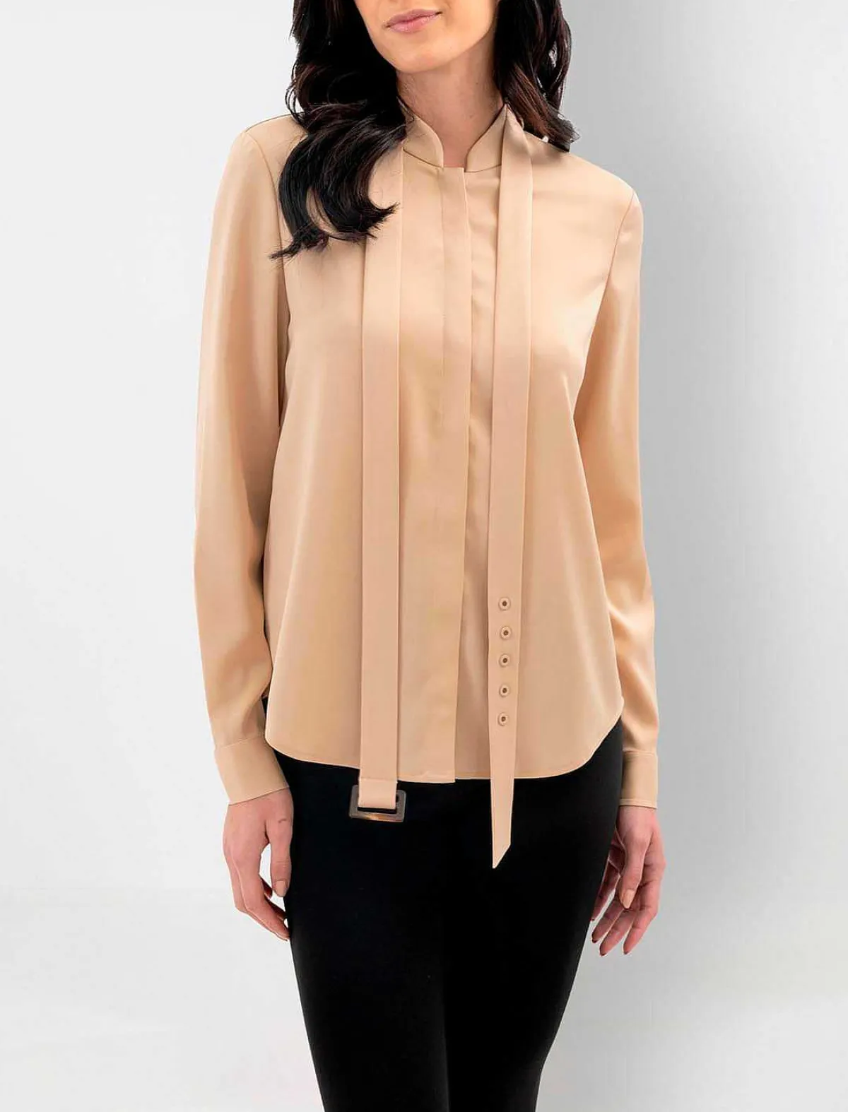 Best Sale Lazada Satina Shirt Blouse Women Tops
