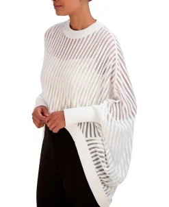 Sale Oversize Rayas Terciopelo Sweater Women Sweaters