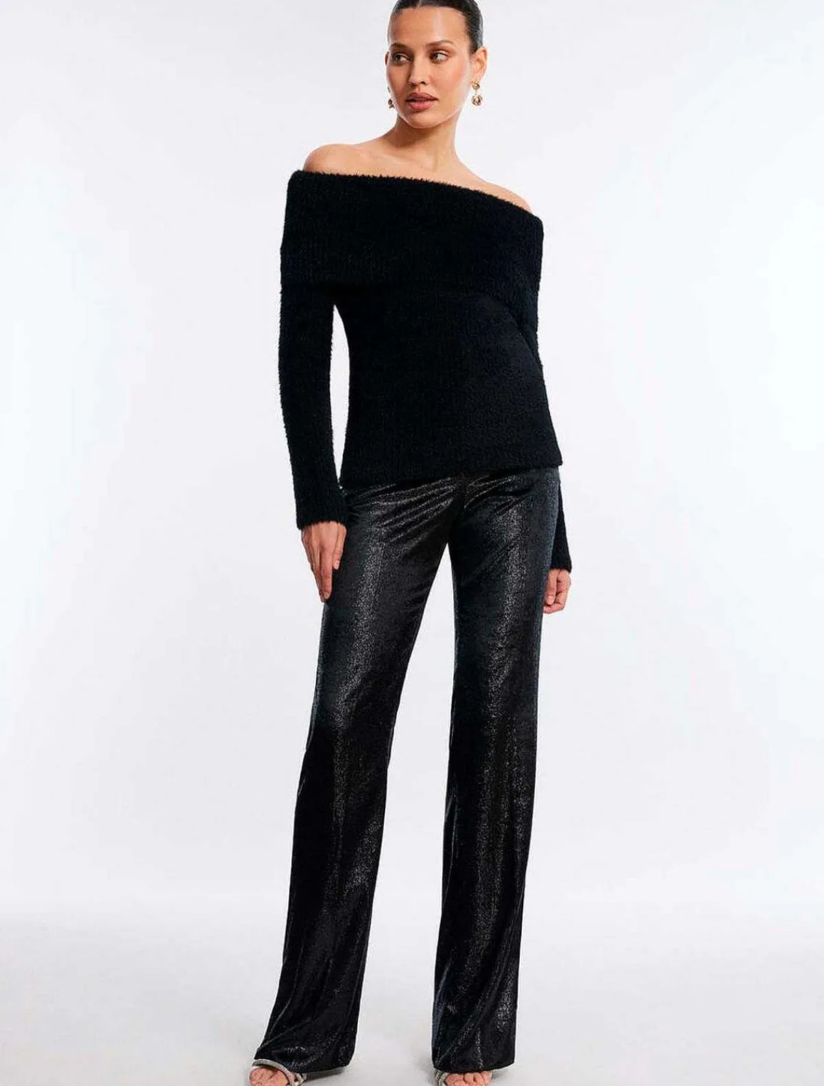 Online Pullover Sweater Hombros Descubiertos Women Sweaters