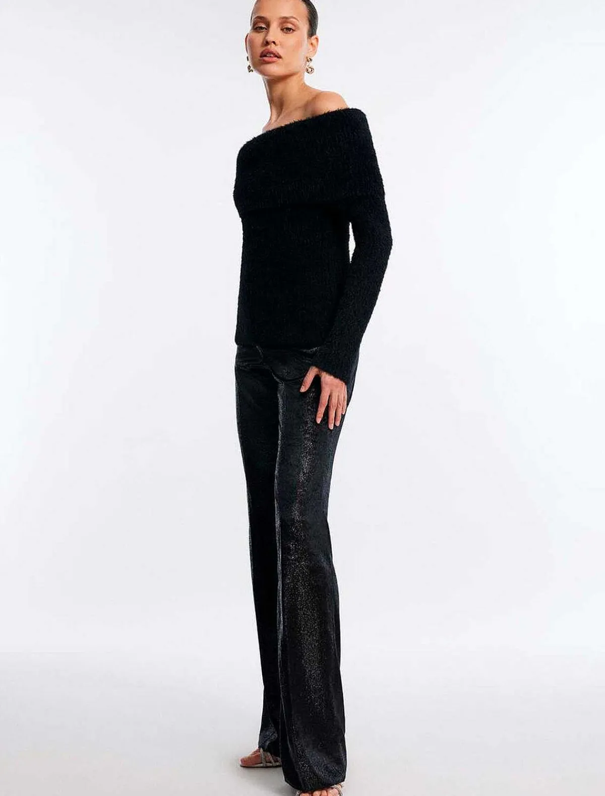 Online Pullover Sweater Hombros Descubiertos Women Sweaters