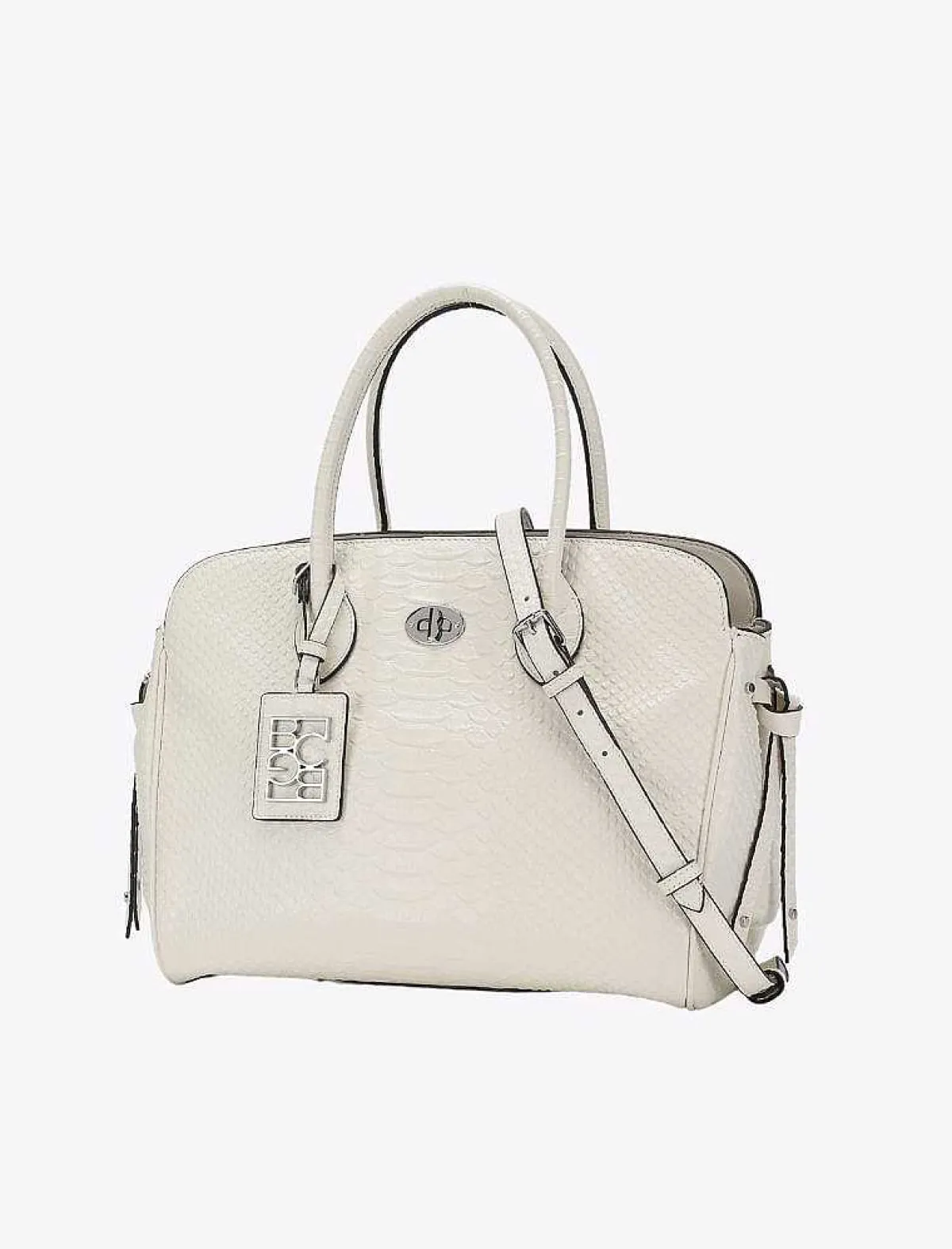 Discount Satchel Pocket With Brooch And Metallic Plaque Women Pockets