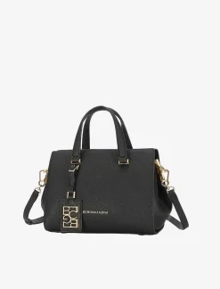 Store Satchel Pocket With Metallic Plate Women Pockets