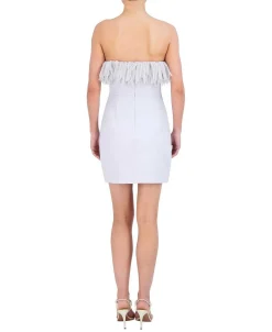Online Short Evening Dress With Tul Floors Women Night