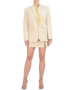 Best Sale Straight Blazer With Solapa Women Outerwear