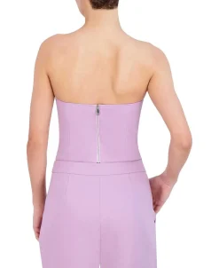Outlet Strapless Bustier Top Women Tops
