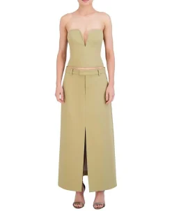 Cheap Strapless Bustier Top Women Tops