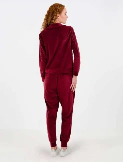Fashion Velour Pajama Set Women Pajamas