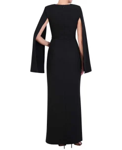 Outlet Wide Cover Sleeve Dress Women Night