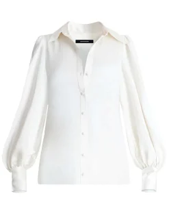 Fashion Wide Sleeve Shirt Blouse Women Tops