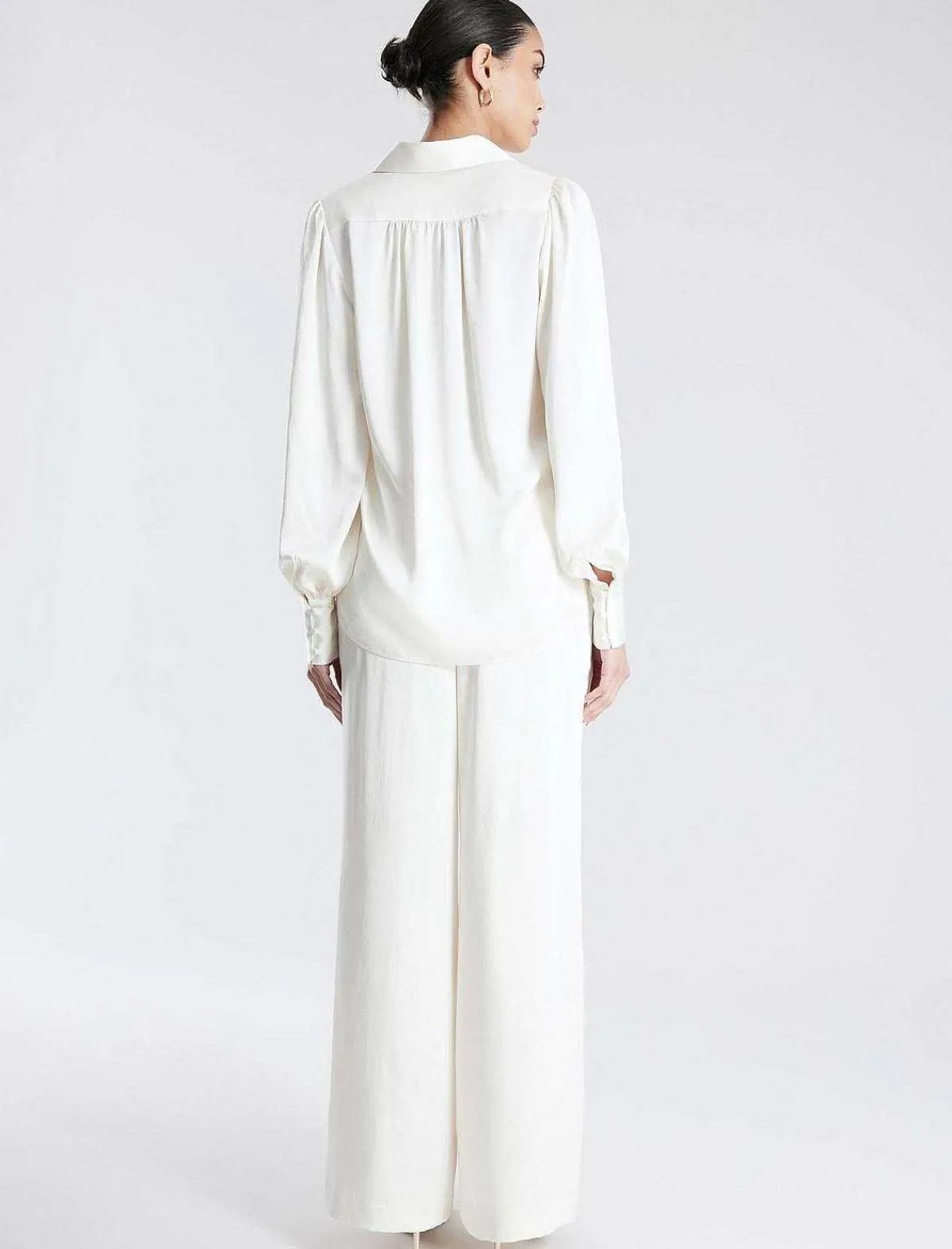 Fashion Wide Sleeve Shirt Blouse Women Tops